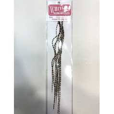 PLUMA SADDLE WHITING GRIZZLIE