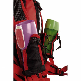 MOCHILA JOLUVI HIDRO-PRO 15 NEGRO-ROJO
