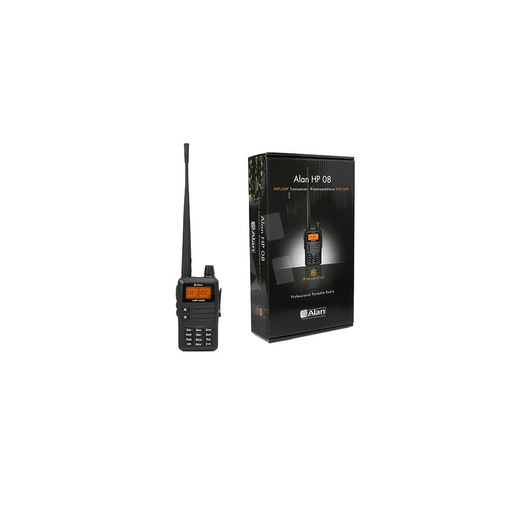 Emisora walkie talkie ALAN HP108 ideal para caza.