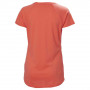 CAMISETA HH MUJER NORD GRAPHIC DROP PEACH