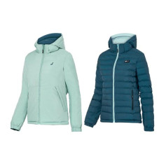 ANORAK JOLUVI HEAT DUO CALEFACTABLE NEGRO-PETROL