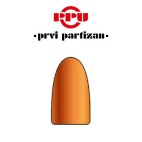 Puntas Prvi Partizan FMJ calibre 9mm - 124 grains