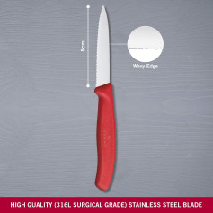 CUCHILLO CLASSIC SIERRA ROJO 8CM VICTORINOX