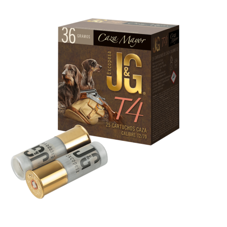 CARTUCHOS J&G T4 CAZA MAYOR P-0