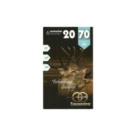 BALAS SAUVESTRE CAL.20/70 CAJA DE 6