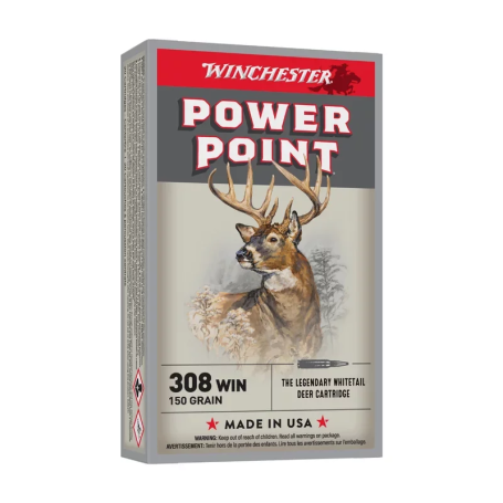 BALA WINCHESER SUPER X POWER POINT 308 WIN 150GR